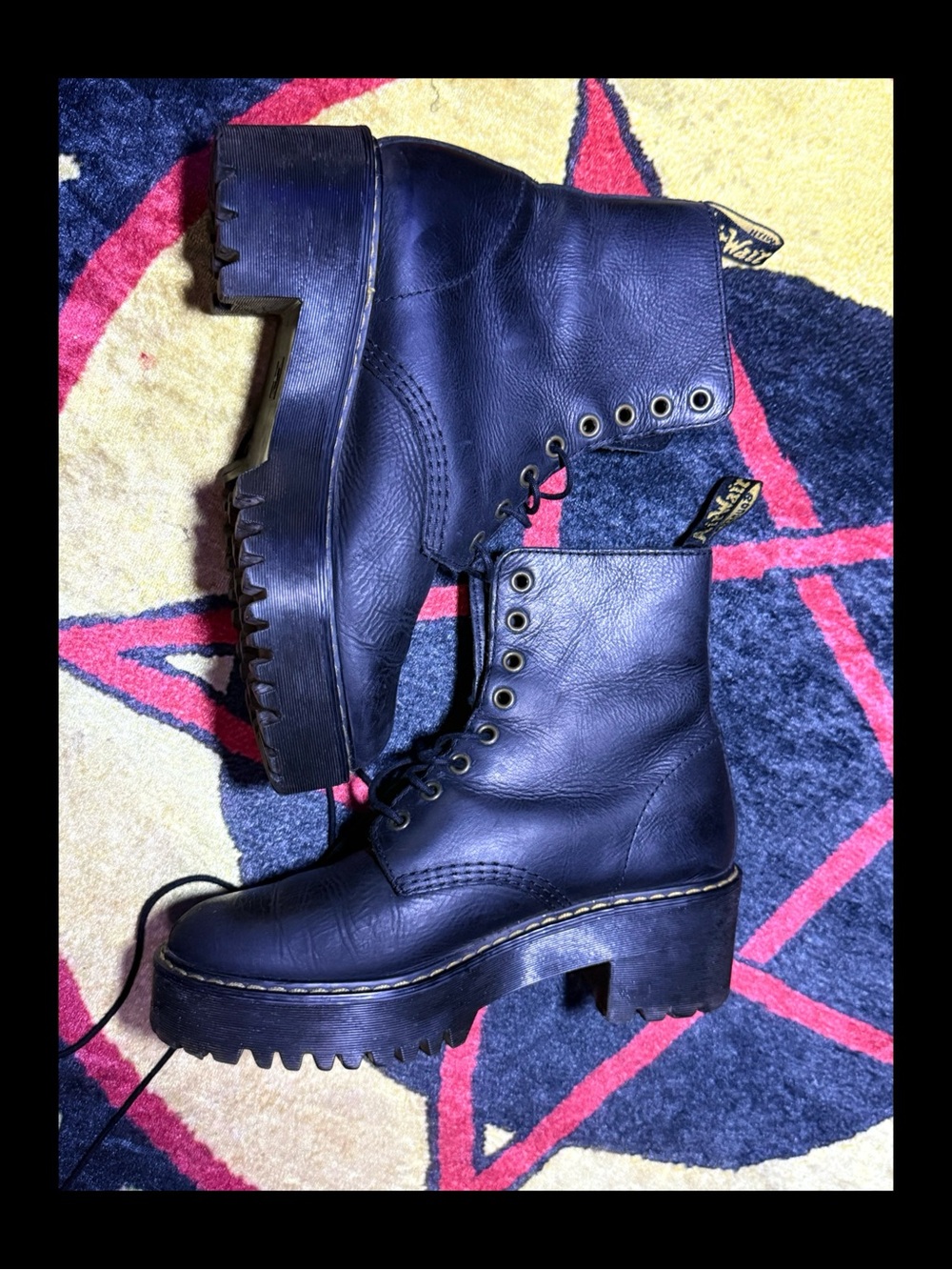 Shiver HI Black Doc Martens